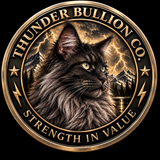 Thunder Bullion Co. Maine Coon logo