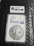 2021 American Silver Eagle Type 2 — NGC MS70 Early Releases - Item 0239