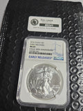 2016 American Silver Eagle — NGC MS69 Early Releases 30th Anniversary - Item 0241