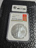 2026 American Silver Eagle — NGC MS69 Official Red Book - Item 0243